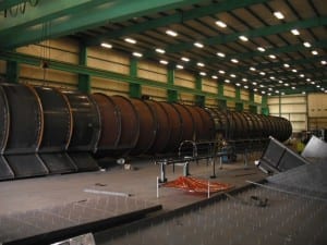 steel stack fabrication project