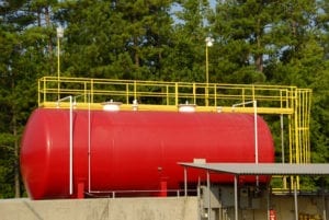 Industrial Bulk Storage Tank for Petroleum Products