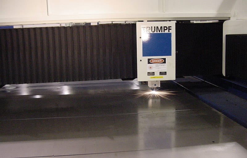 Swanton Welding's Trumpf Laser cutter