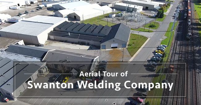 Aerial Tour of Swanton Welding company