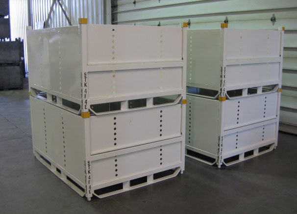 Custom Storage Bins created by Swanton Welding Georgia