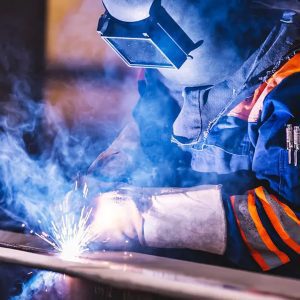 Welder at Swanton Welding Co.