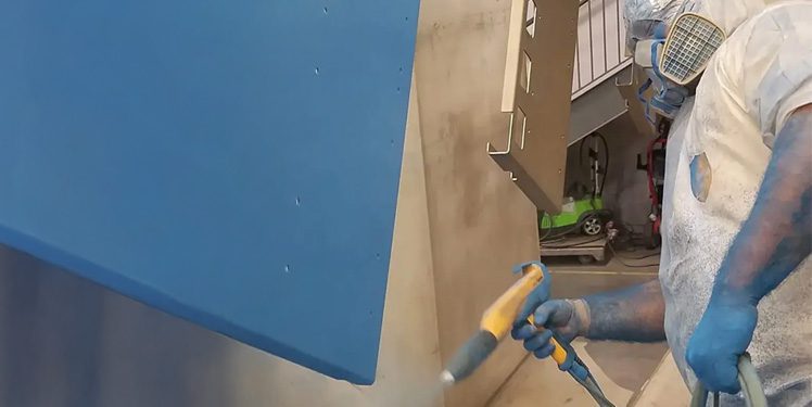 Painter at Swanton Welding